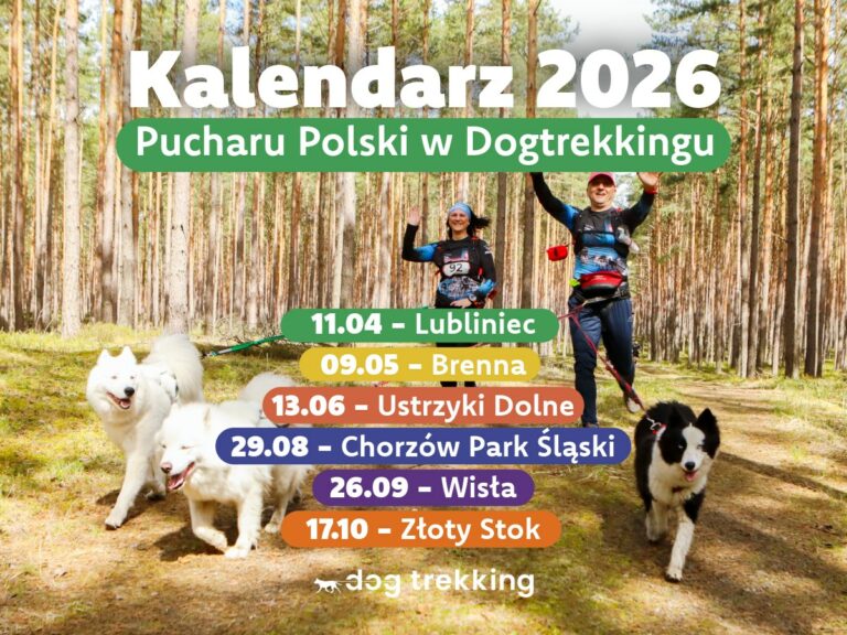 Read more about the article Kalendarz Pucharu Polski w Dogtrekkingu 2026